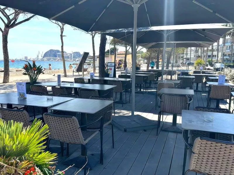 Les Copains Dabord Restaurant Vue Mer La Ciotat Grande Terrasse